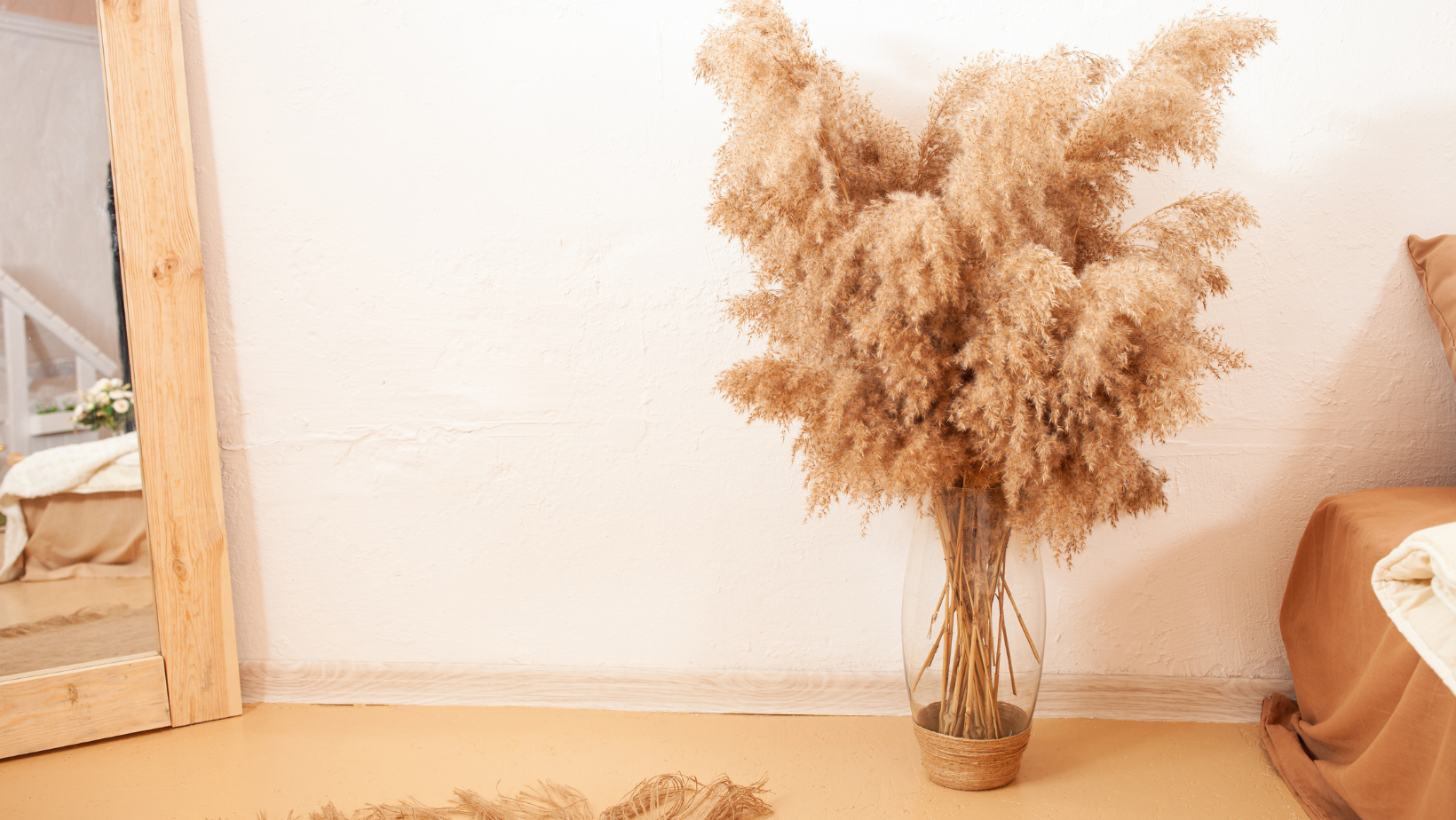 Vase für Pampasgras