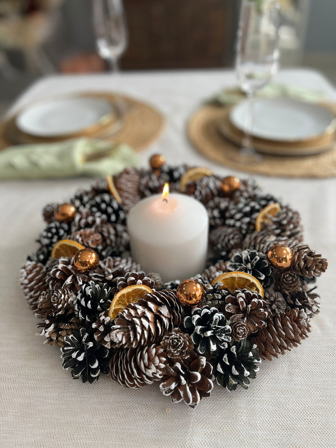 Adventskranz Weihnachten