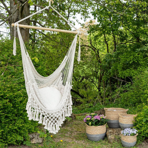 makramee hängematte diy Hängesessel Makramee