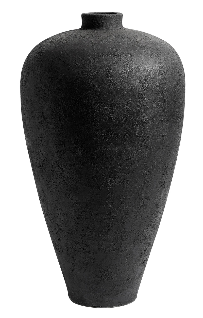 Bodenvase Luna Schwarz
