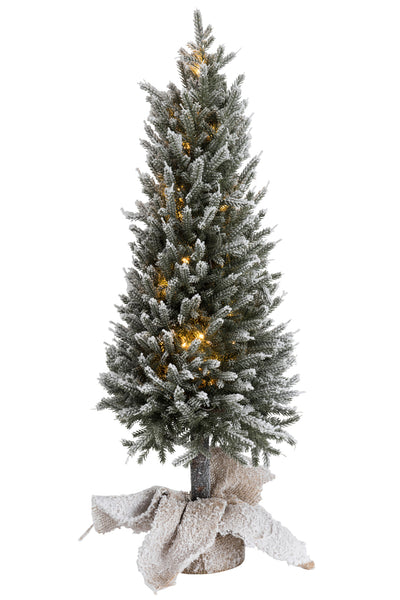 Weihnachtsbaum + LED Schneebedeckt Groß