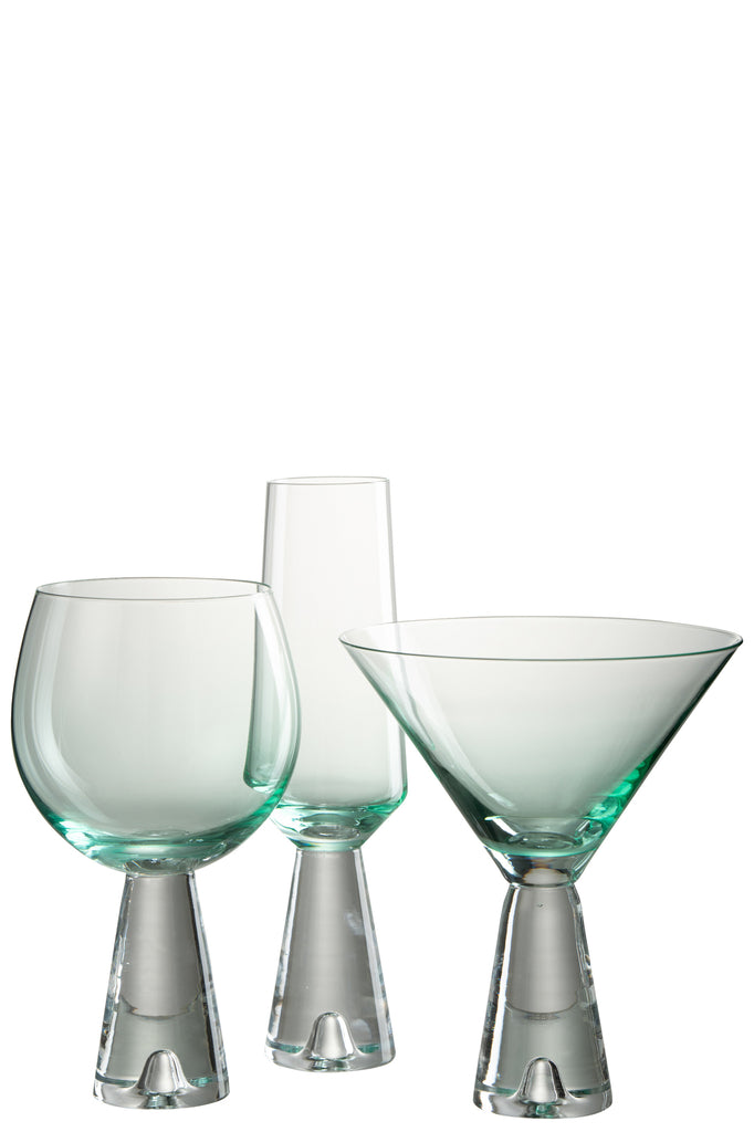 Cocktailglas Lewis Glas Transparent/Azure