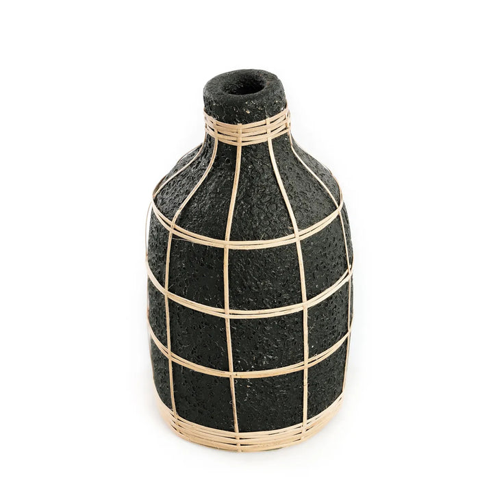 Vase Whoopy Schwarz - L