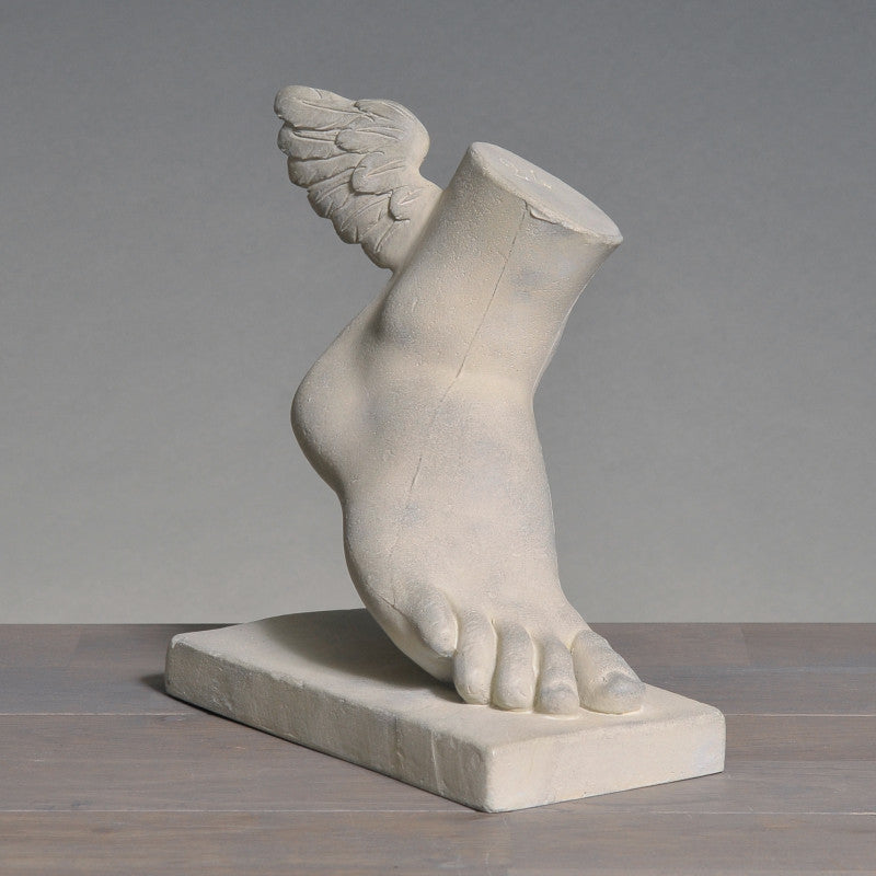 Deko Objekt Griechische Skulptur Antik Hermes Fuss
