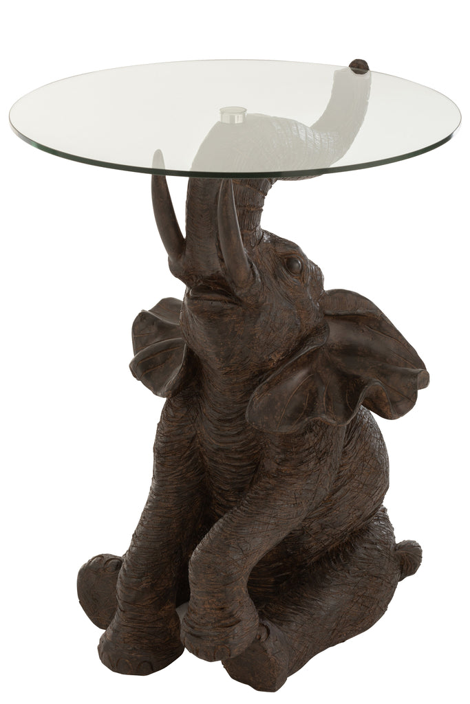Tisch Elefant Dunkelbraun