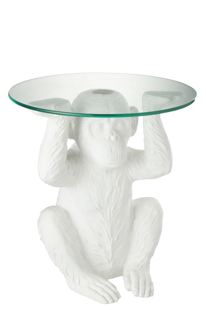 Tisch Affe Weiss