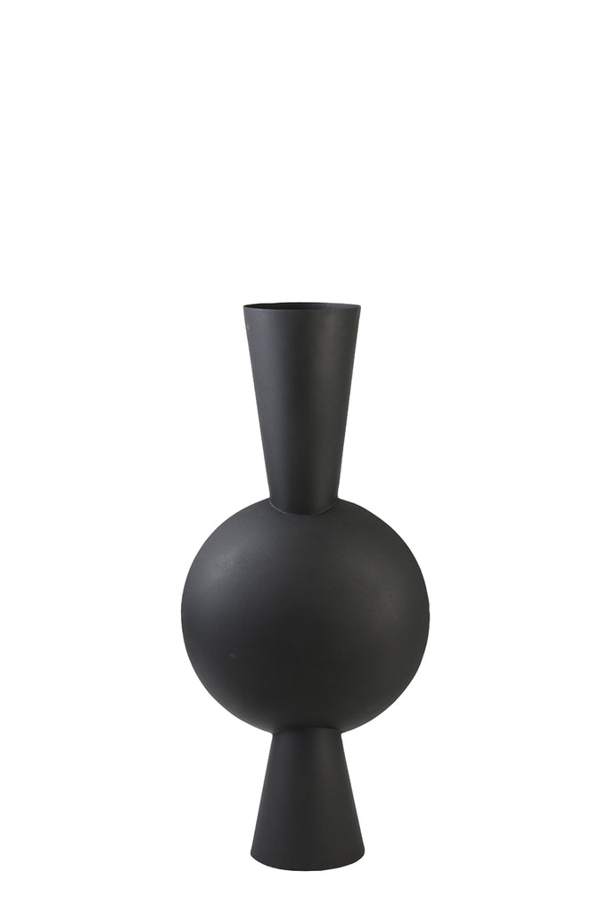 Vase Kavandu matt schwarz