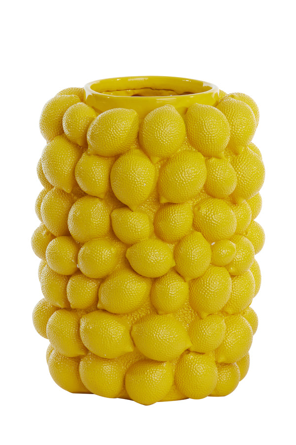 Vase Zitrone