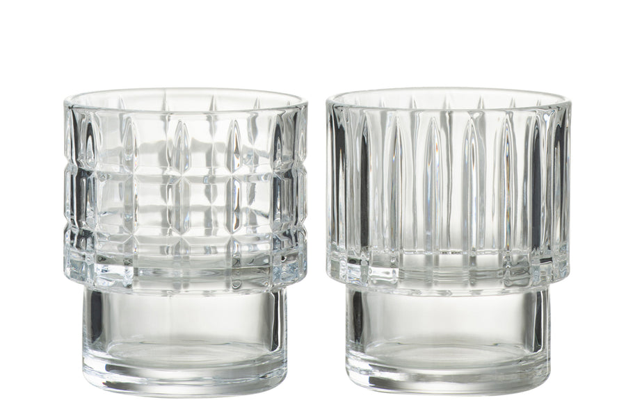 Whiskey-Glas Duet Glas Transparent