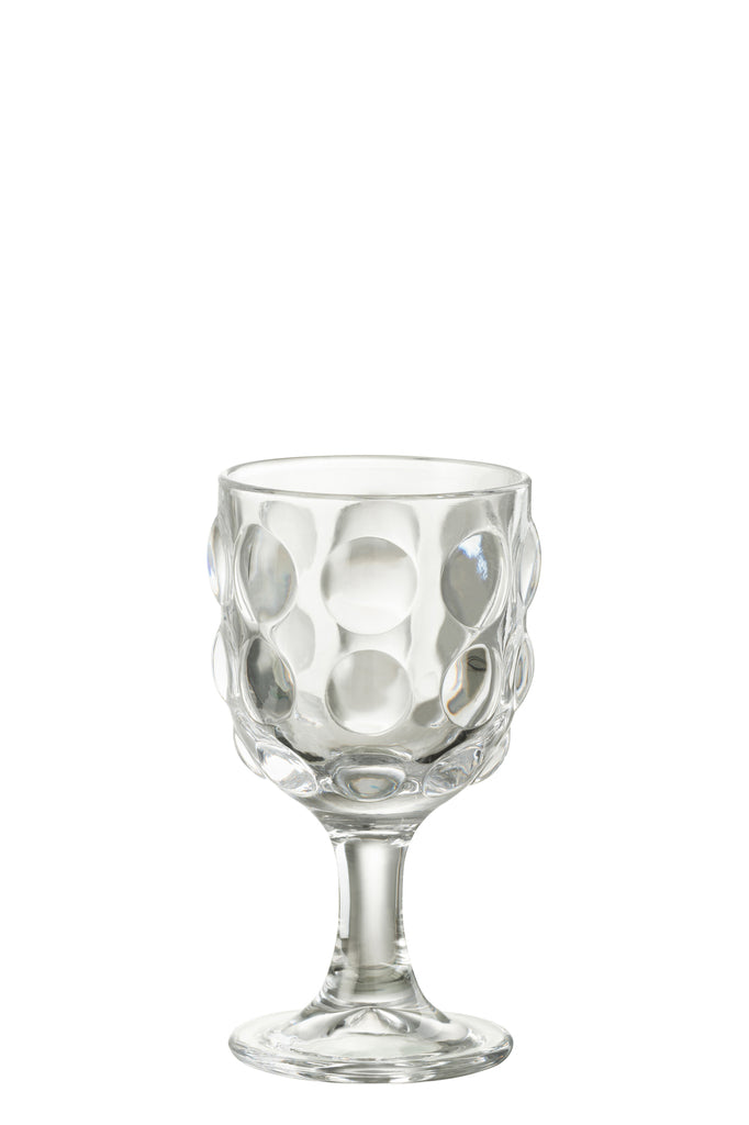 Weinglas Lupe Glas Transparent