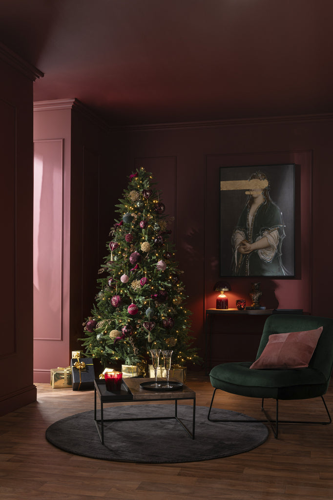 Weihnachtsbaum + LED-Beleuchtung 