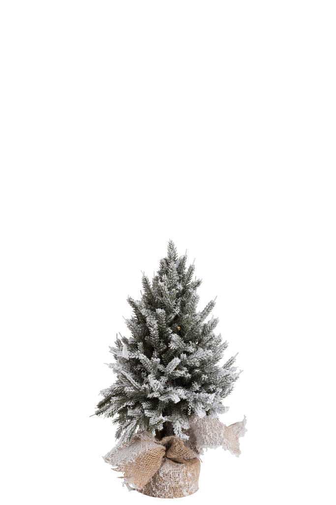 Weihnachtsbaum + LED Schneebedeckt Klein