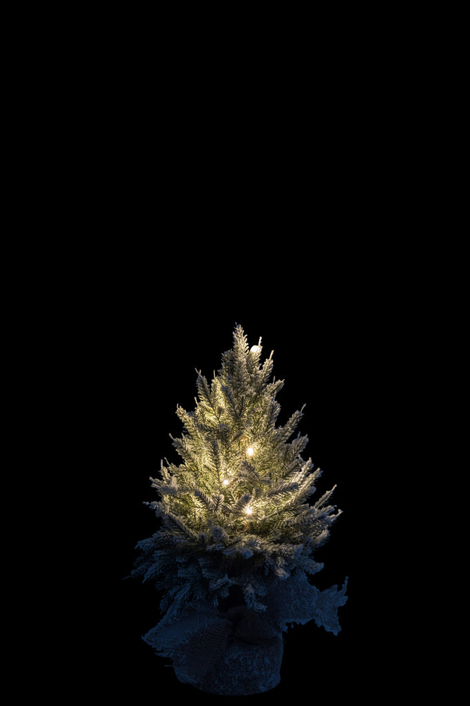 Weihnachtsbaum + LED Schneebedeckt Klein