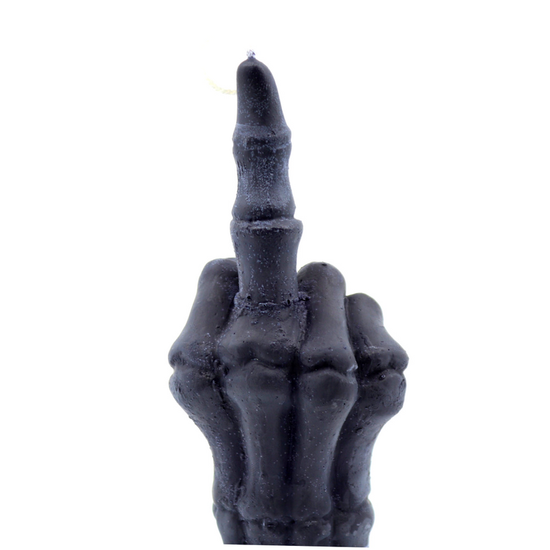 Halloweendeko, Kerze Skelettfinger