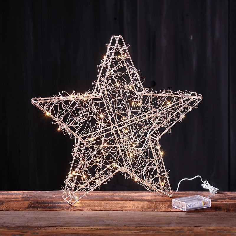 Weihnachtsbeleuchtung Stern mit LED